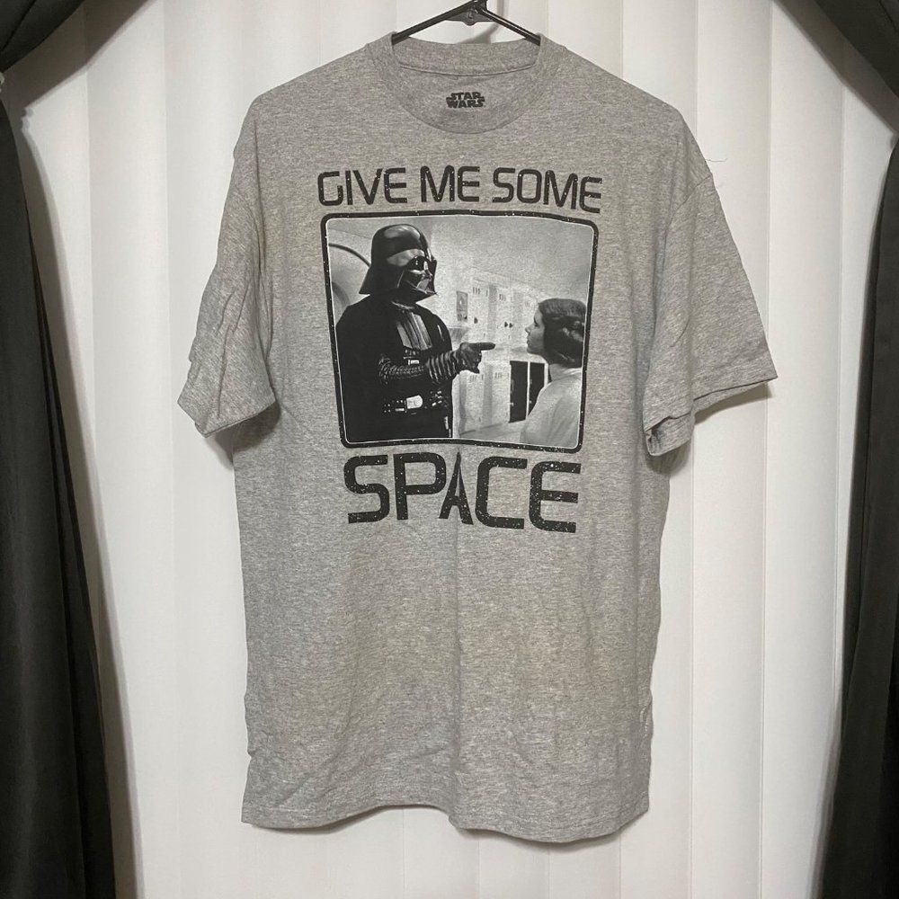 Star Wars gray mens graphic t-shirt